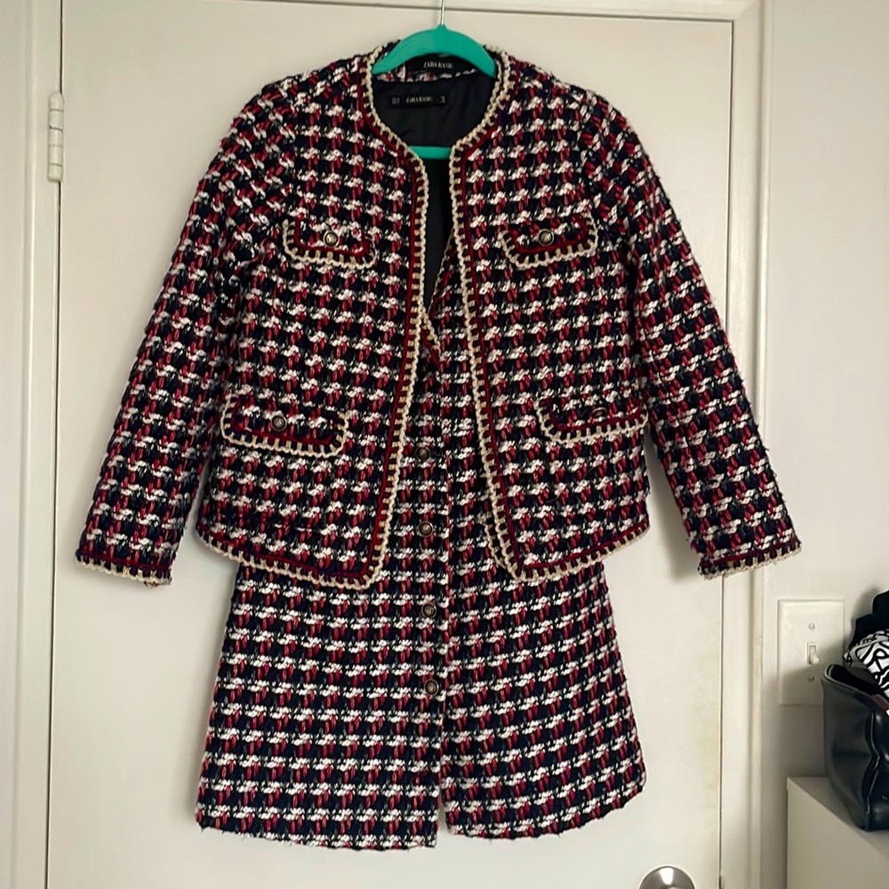 Stunning Zara tweed two piece